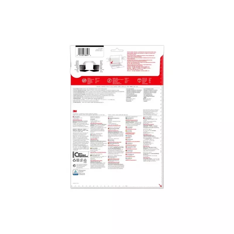 Privatumo filtras 3M Juodas PF14.0W
