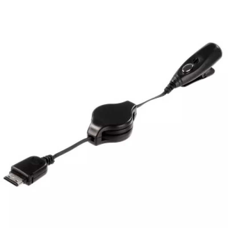 Hama 00106627 mobiliojo telefono laidas juodas 0,70 m Micro-USB A 3,5 mm