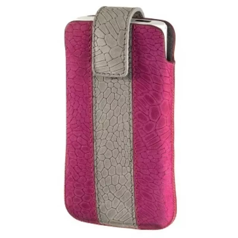Hama Chic Case mobiliojo telefono dėklas Pilka, Rožinė