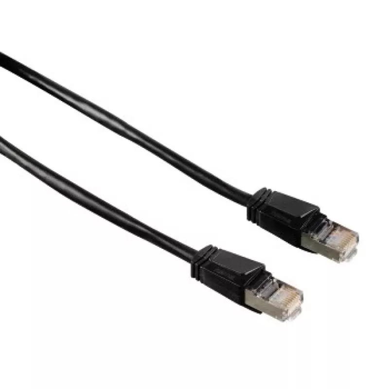 Hama CAT5e STP 1,5 m tinklo kabelis Juodas U/FTP (STP)