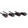Hama 00122273 garso kabelis 3 m 2 x RCA juoda