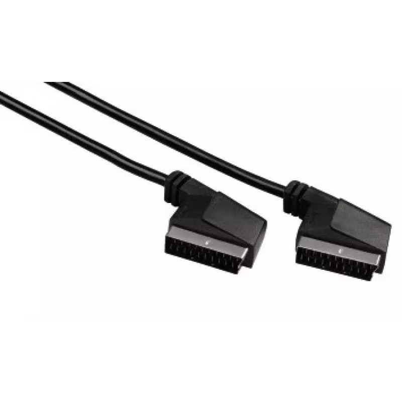 Hama 3,00 m Scart SCART kabelis 3 m SCART (21 kontaktų) juodas
