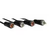 Hama 00122329 garso kabelis 2,5 m 2 x RCA juodas