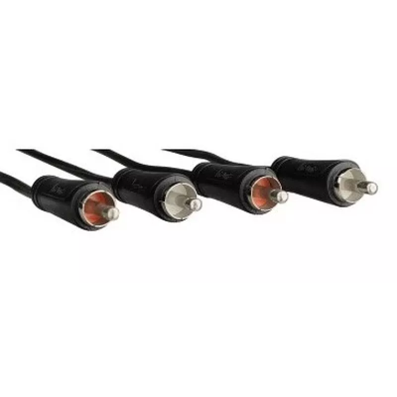 Hama 00122329 garso kabelis 2,5 m 2 x RCA juodas