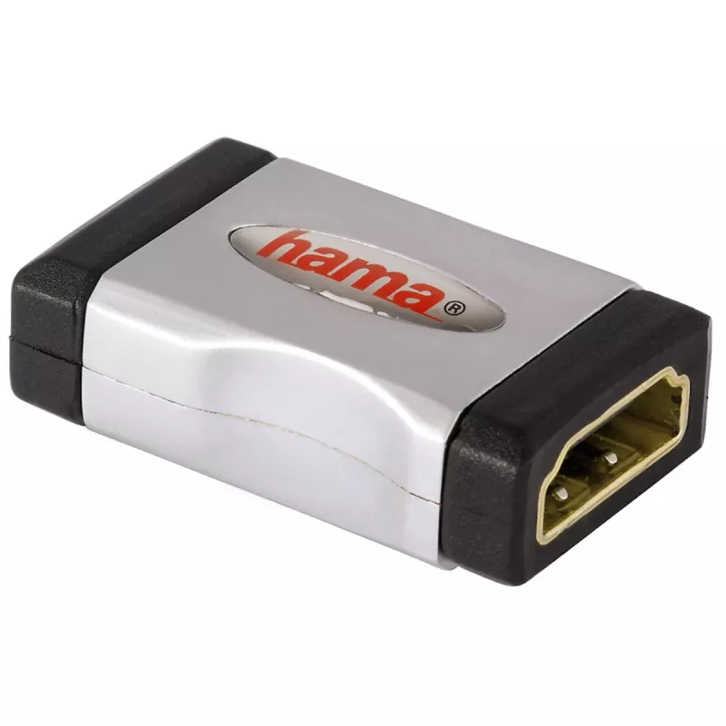 Hama HDMI F/F juoda, sidabrinė