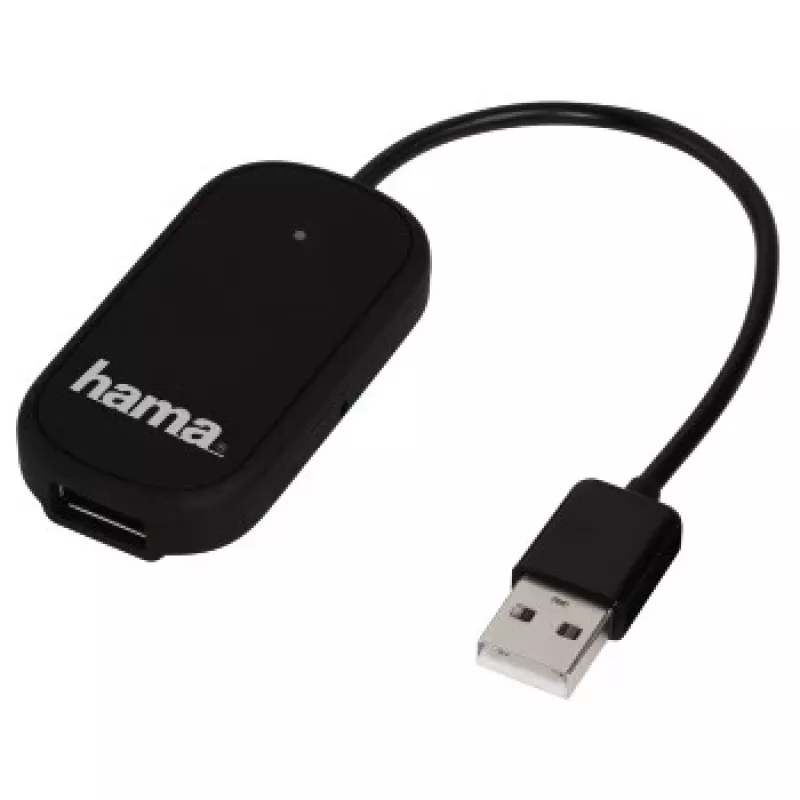 Hama Basic kortelių skaitytuvas USB 2.0/Wi-Fi juodas