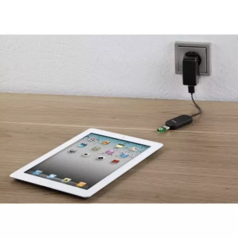 Hama Basic kortelių skaitytuvas USB 2.0/Wi-Fi juodas