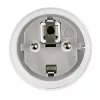 Hama 00121991 maitinimo kištuko adapteris Type F Type G (UK) Baltas
