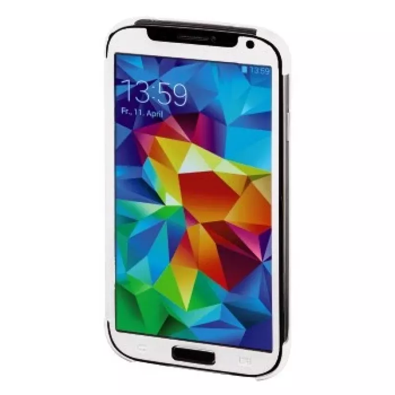 Hama „Mirror“ mobiliojo telefono dėklas, sidabrinis, baltas