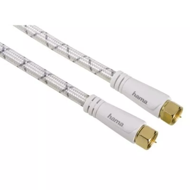 Hama 00122529 bendraašis kabelis 1,5 m F baltas