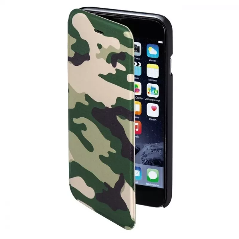 Hama Camouflage mobiliojo telefono dėklas 11,9 cm (4,7 col.) Folio Įvairiaspalvis