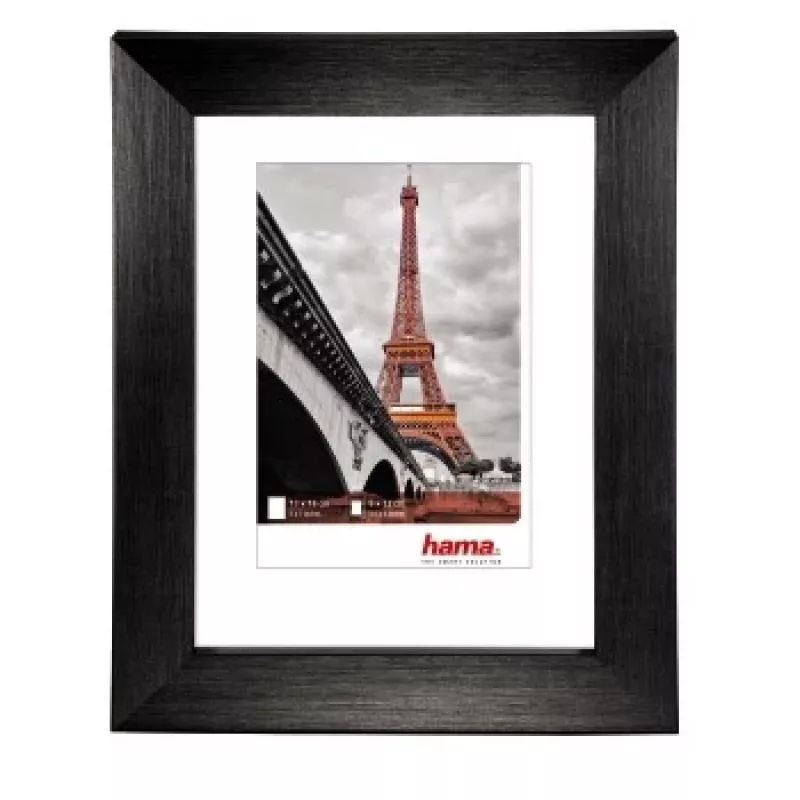 Hama Paris viengubas paveikslėlio rėmelis, juodas