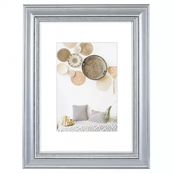 Pavienis nuotraukų rėmelis Hama Lobby Sidabrinis 336x436 mm