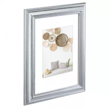 Pavienis nuotraukų rėmelis Hama Lobby Sidabrinis 336x436 mm
