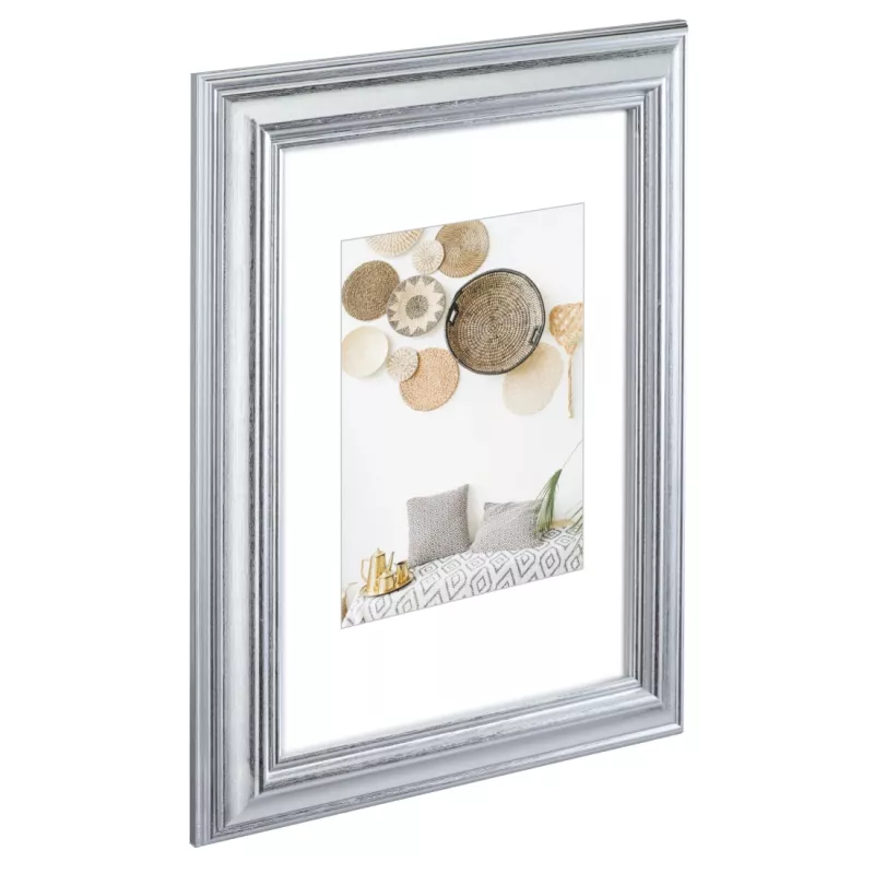 Pavienis nuotraukų rėmelis Hama Lobby Sidabrinis 336x436 mm