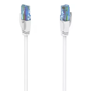 “Hama 00200676” tinklo kabelis baltas 5 m Cat6a U/UTP (UTP)