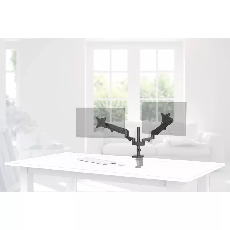 Hama 00118498 monitoriaus laikiklis / stovas 81,3 cm (32 colių) Stalinis Juodas