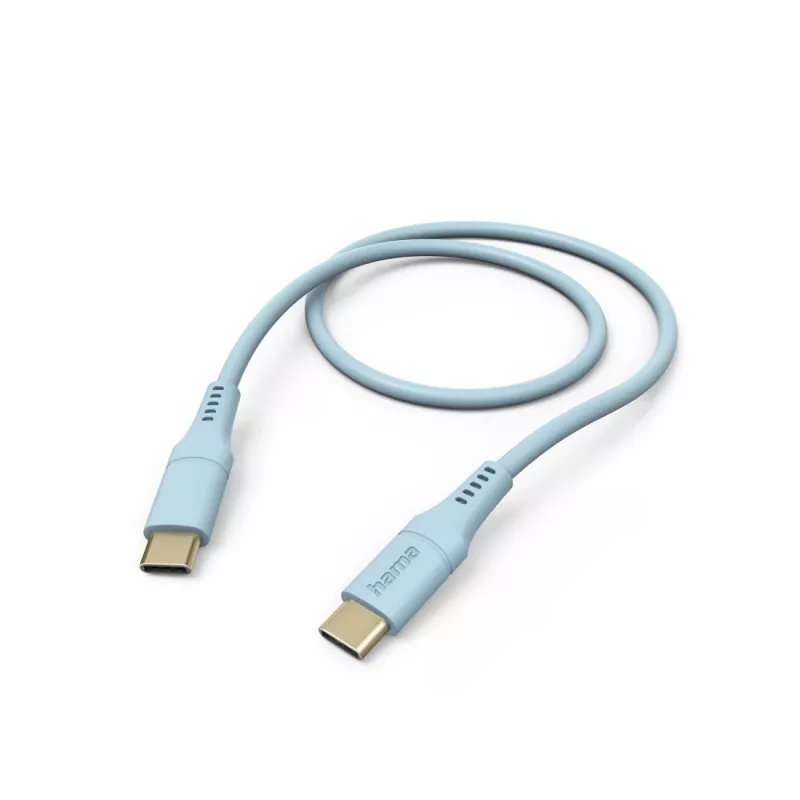 Hama Flexible USB kabelis USB 2.0 1.5 m USB C Mėlyna