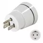 Hama 00223432 maitinimo kištuko adapteris B tipo C tipas (Europlug) + F tipas Balta