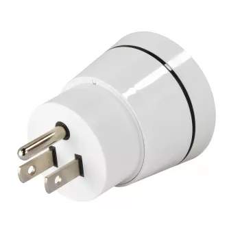 Hama 00223432 maitinimo kištuko adapteris B tipo C tipas (Europlug) + F tipas Balta