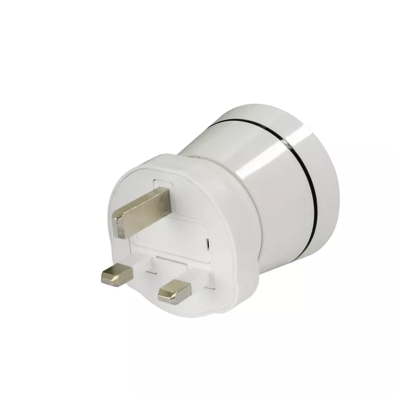 Hama 00223433 maitinimo kištuko adapteris Type G (UK) Type C (Europlug)+Type F balta