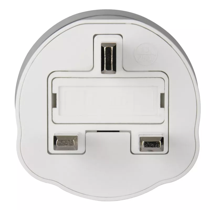 Hama 00223433 maitinimo kištuko adapteris Type G (UK) Type C (Europlug)+Type F balta