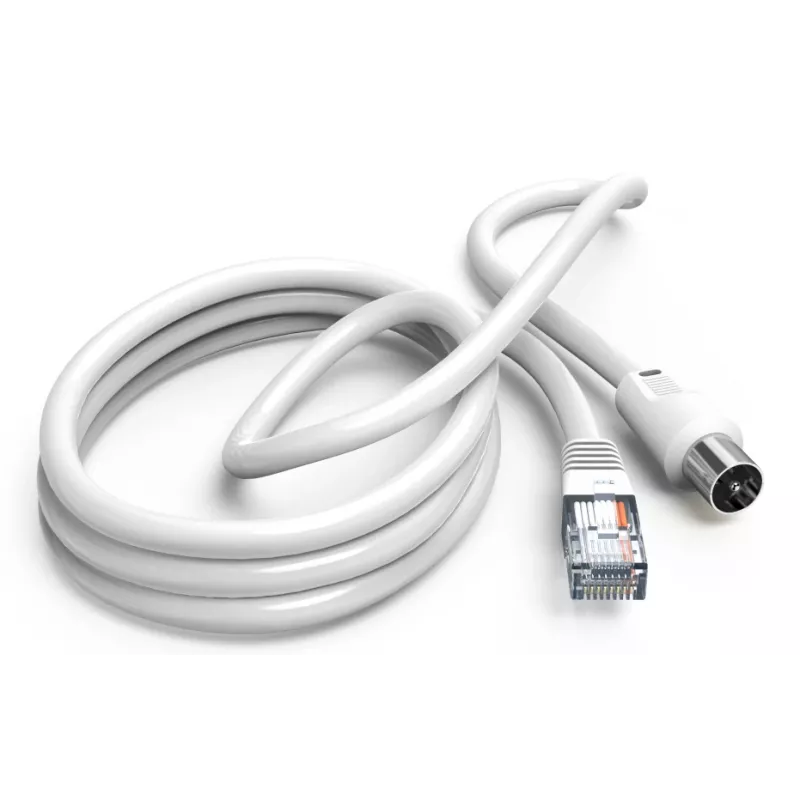 Hama 00205032 bendraašis laidas 2,5 m RJ-45 Baltas