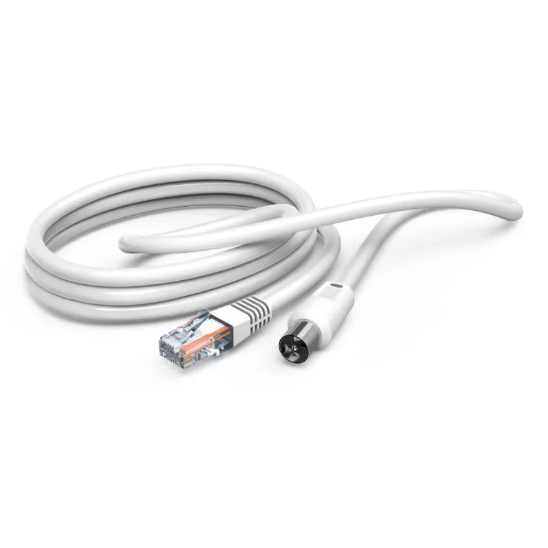 Hama 00205032 bendraašis laidas 2,5 m RJ-45 Baltas