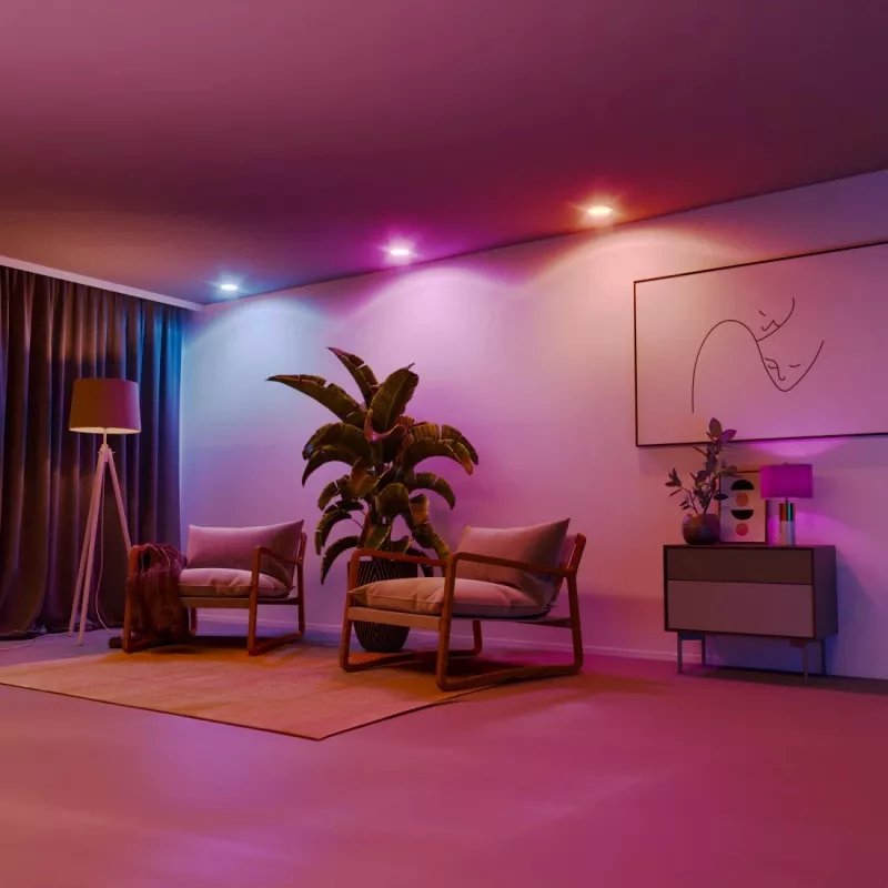 “Hama 00176642” LED lemputė, dienos šviesa, šilta balta 4,9 W GU10 F