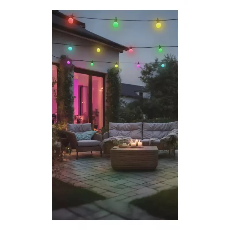 Hama 00176636 išmanusis apšvietimas Išmani šviesos grandinė Wi-Fi