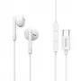 Hama Classy laisvų rankų įranga laidinė į ausis įdedama skambučiams / muzikai USB Type-C balta