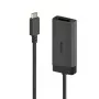 Hama 00202034 vaizdo kabelio adapteris 0,15 m USB Type-C HDMI + DisplayPort Juoda