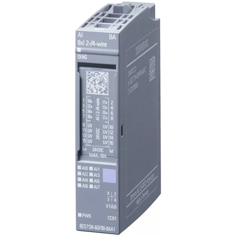 Siemens 6ES7134-6GF00-0AA1 skaitmeninis / analoginis įvesties / išvesties modulis Analog