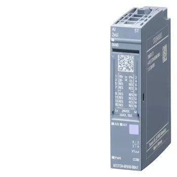 “Siemens” 6ES7134-6FB00-0BA1 skaitmeninis / analoginis įvesties / išvesties modulis, analoginis