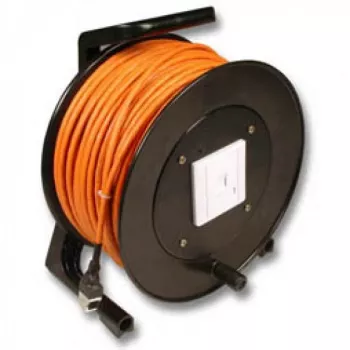 Techly 50m Cat6A S/FTP RJ-45 tinklo kabelis Oranžinis S/FTP (S-STP)