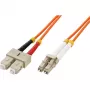 Techly SC/LC Multimode 50/125 OM2 5m Fiber Optics Cable ILWL D5-SCLC-050
