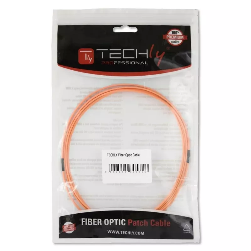 Techly SC/LC Multimode 50/125 OM2 5m Fiber Optics Cable ILWL D5-SCLC-050
