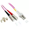 Techly SC/LC Multimode 50/125 OM4 20 m šviesolaidinis kabelis, 20 m, OM4, SC, LC