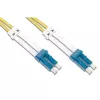 Techly LC/LC vienmodis 9/125 OS2 20 m šviesolaidinis kabelis ILWL D9-LCLC-200