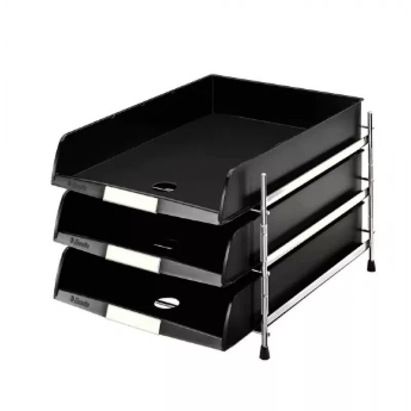 Esselte C4, juoda, 265 mm, 358 mm, 222 mm, 1,73 kg Esselte C4. Produkto spalva: juoda. Plotis: 265 mm, ilgis: 358 mm, aukštis: 222 mm