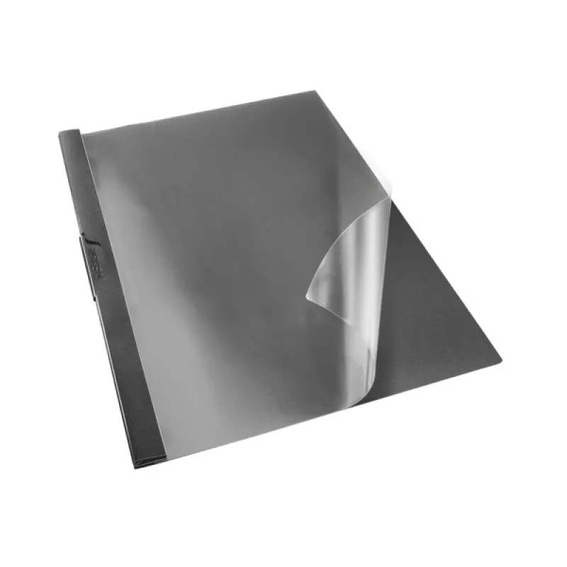 Esselte Clip File – Vivida A4, juoda, polivinilchloridas (PVC), 25 lapai, A4, 5 mm, 218 mm