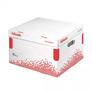 Esselte Archiving Container Speedbox FSC® Medium, raudona, balta, 430 g, 325 x 367 x 263 mm