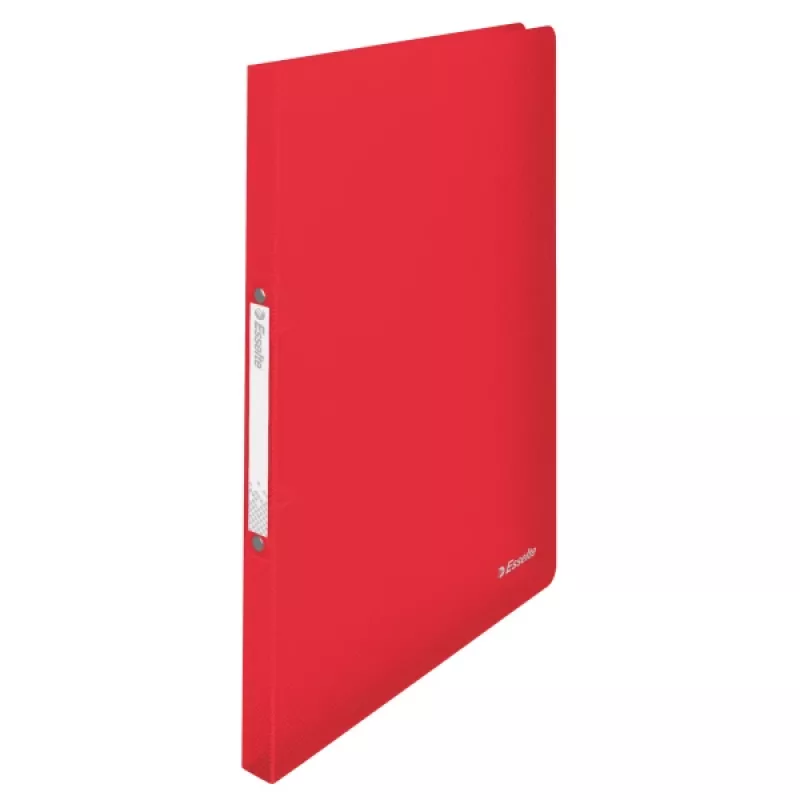 Esselte Ring Binder PP Vivida 2RR/16 mm, A4, plastikinis, raudonas, 100 lapų, 1,6 cm, 25 mm