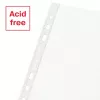 Esselte Recycle kišenė A5, 150 x 210 mm (A5), Skaidrus, Polipropilenas (PP), Gulsčias/Stačias, Viršus, 0,07 mm