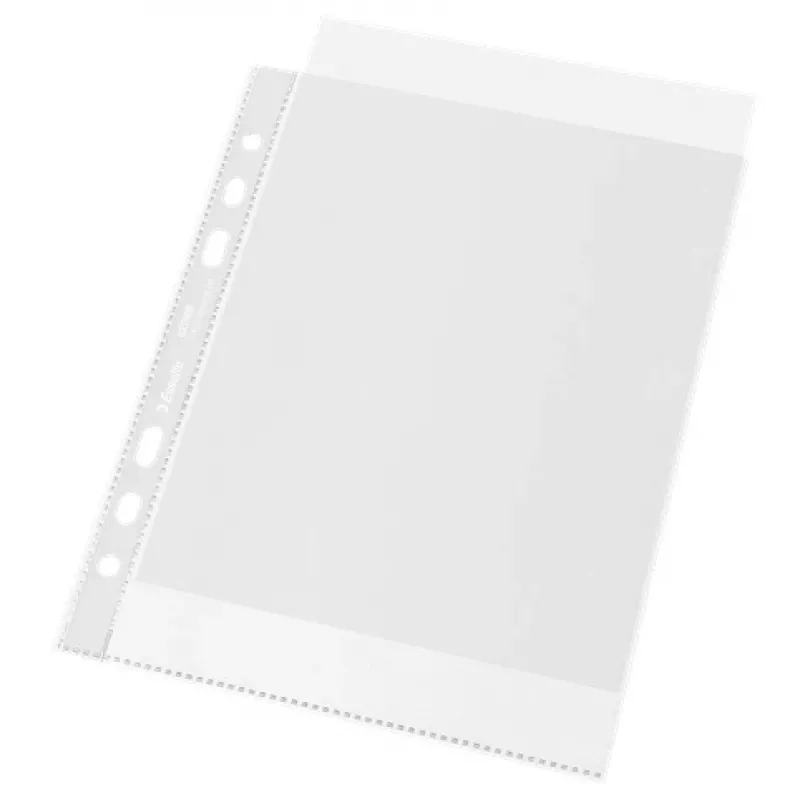 Esselte Recycle kišenė A5, 150 x 210 mm (A5), Skaidrus, Polipropilenas (PP), Gulsčias/Stačias, Viršus, 0,07 mm