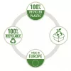 Esselte Recycle kišenė A4, 210 x 297 mm (A4), Skaidri, Polipropilenas (PP), Vertikali, Viršuje, 0,07 mm