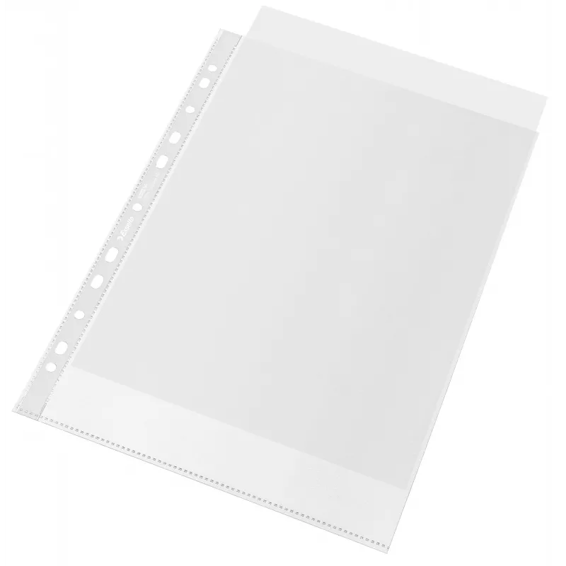 Esselte Recycle kišenė A4, 210 x 297 mm (A4), Skaidri, Polipropilenas (PP), Vertikali, Viršuje, 0,07 mm