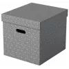 Esselte Home Storage Box Cube, 3 vnt. pakuotėje, kartoninė, pilka, 320 mm, 315 mm, 365 mm, 850 g