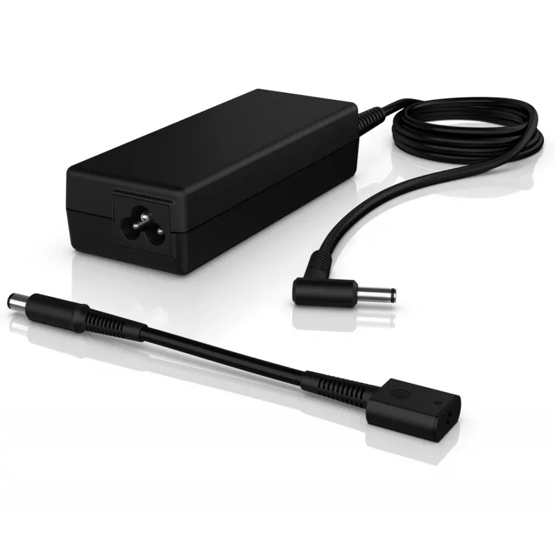 HP 90W Smart kintamosios srovės adapteris, Nešiojamas kompiuteris, Vidinis naudojimas, 90 W, HP nešiojamiesiems kompiuteriams su 4,5 mm, 7,4 mm jungtimis, Verslo, Juodas