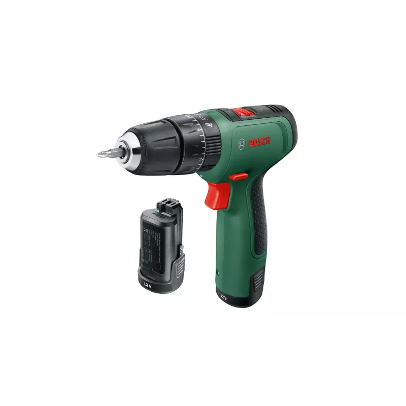 Bosch EasyImpact 1200 1500 aps./min. begrūdis 1,1 kg, juoda, žalia